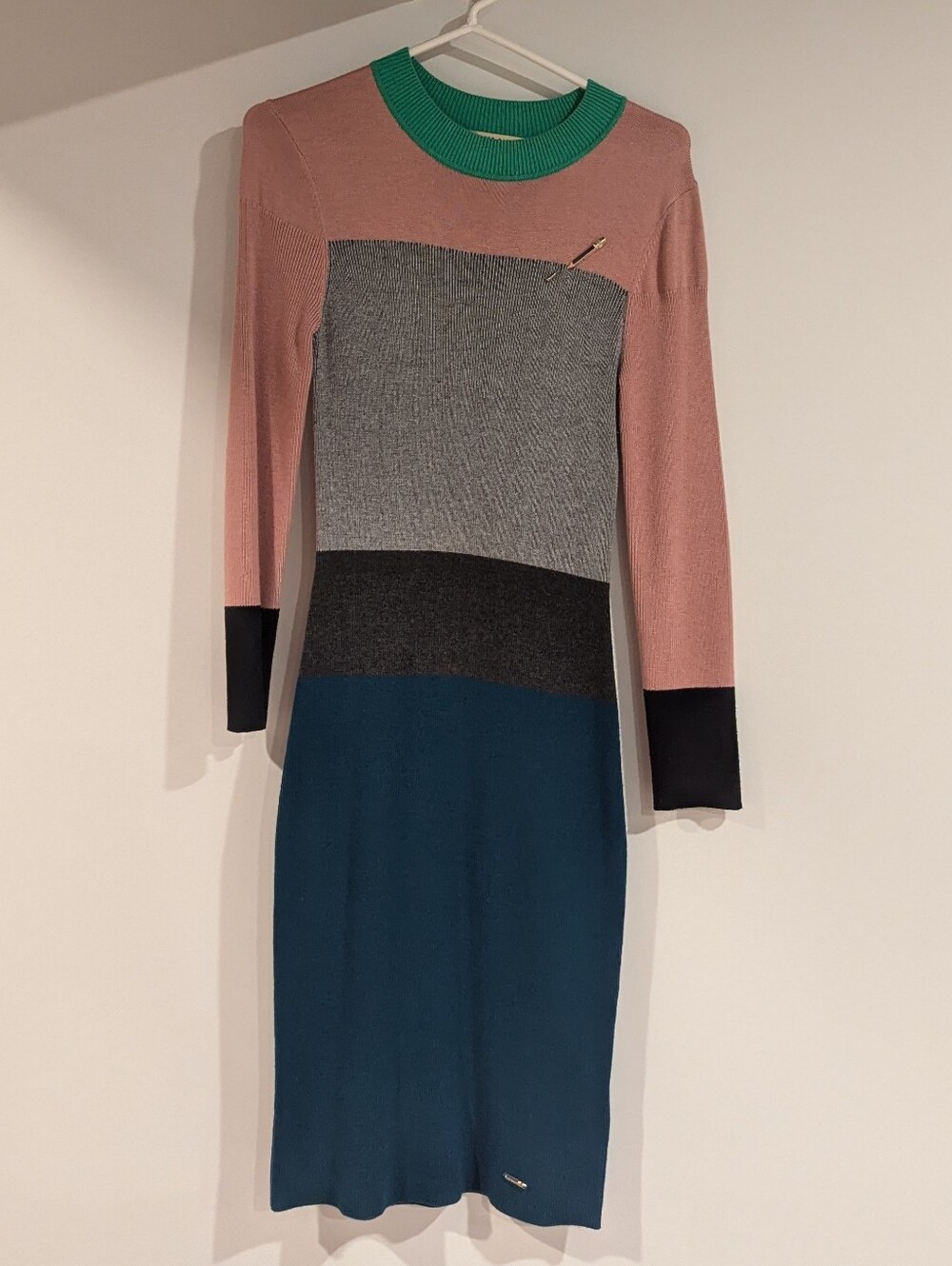 Ted Baker Colorblock Ribbed Dress 2